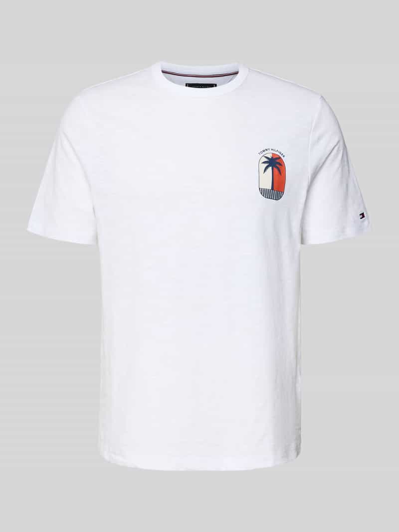Tommy Hilfiger Regular fit T-shirt van puur katoen
