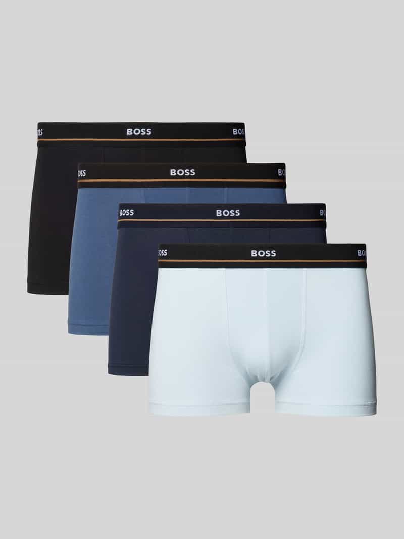 Boss Boxershort met elastische band met logo in een set van 3 stuks