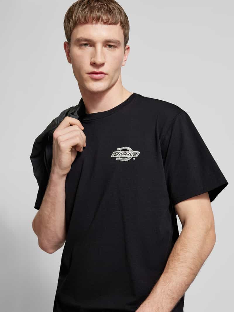 Dickies T-shirt met labelprint model 'WOOD'