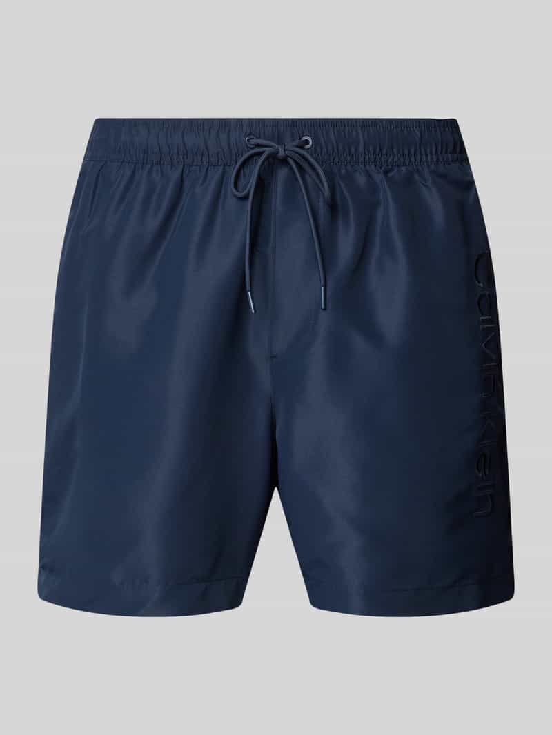 Calvin Klein Underwear Zwembroek met labelstitching