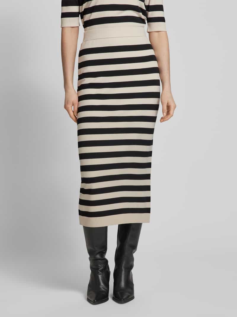 Midirok met streepmotief Christian Berg Woman