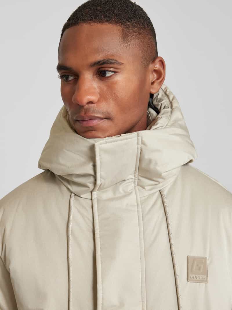 Guess Activewear Gewatteerd jack met labelpatch model 'FAWARIS'