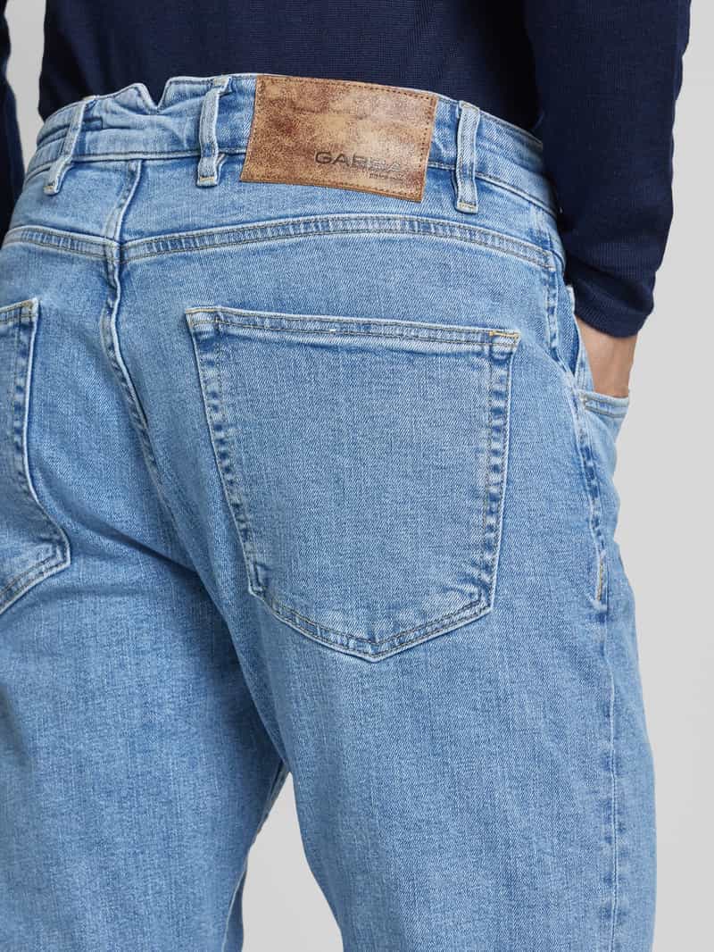 GABBA Tapered fit jeans in 5-pocketmodel model 'Alex Cross'