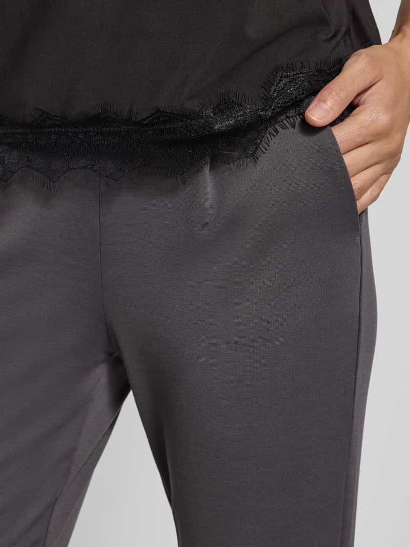 Ichi Joggingbroek met verkorte pasvorm en elastische band