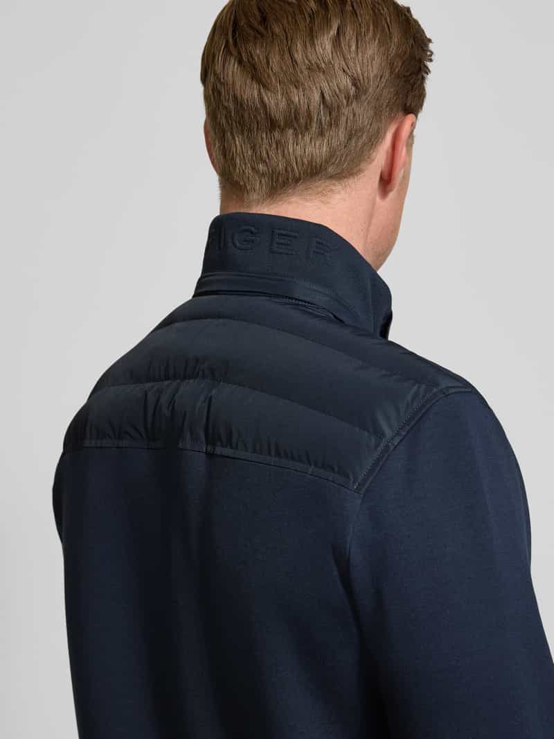 Tommy Hilfiger Regular fit gewatteerd jack met afneembare capuchon