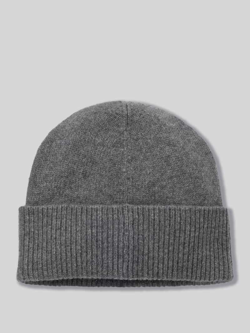 Boss Muts van puur kasjmier model 'HONESTO'