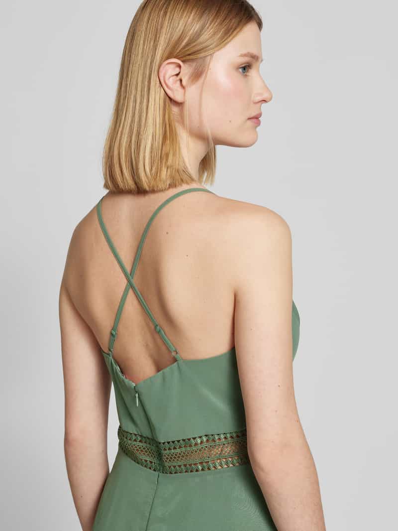 V.M. Cocktailjurk met watervalhals