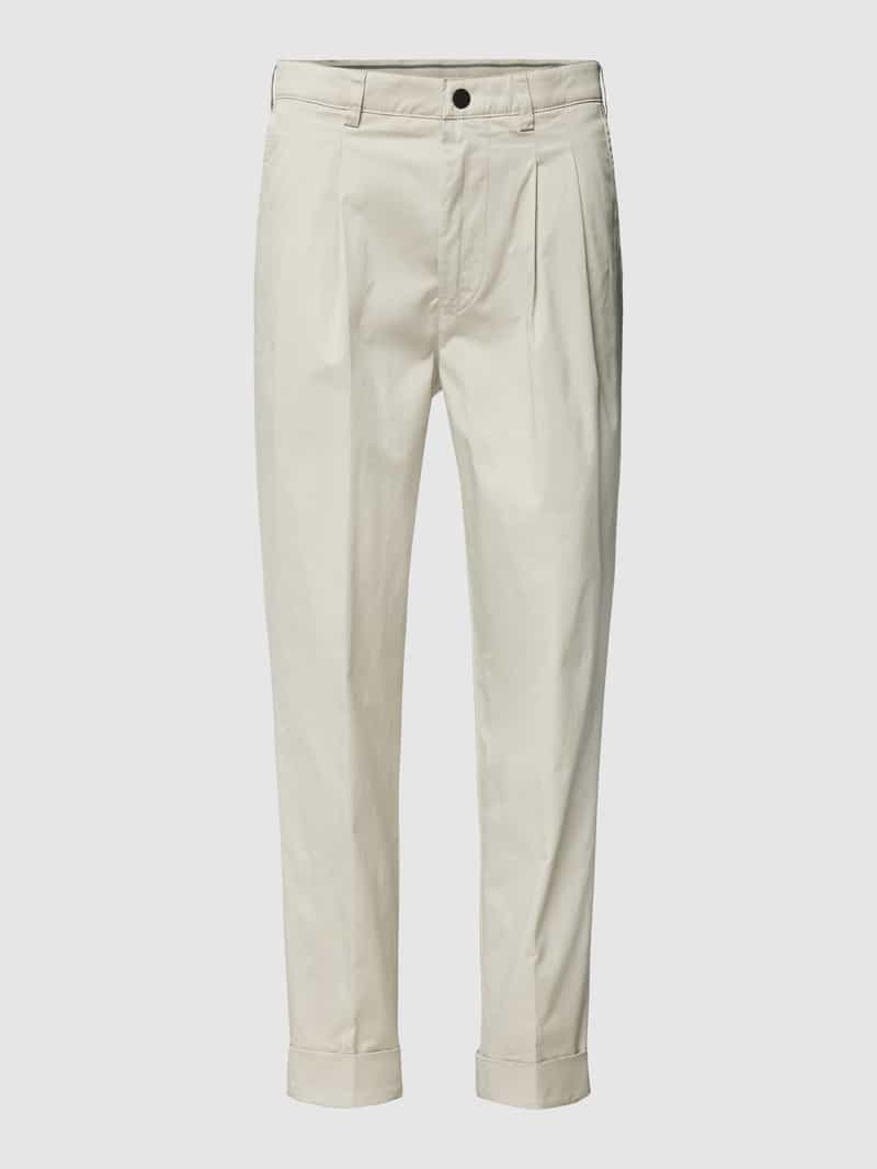 Chino met persplooien, model 'Pardus' Mmx