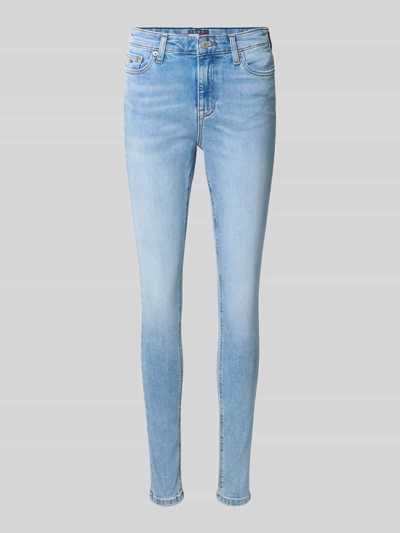 Tommy Jeans skinny fit jeans van katoenmix model 'NORA'