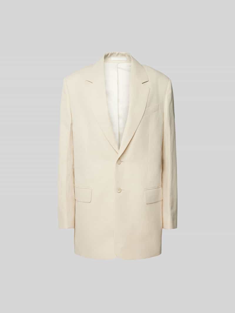 relaxed fit blazer met knoopsluiting