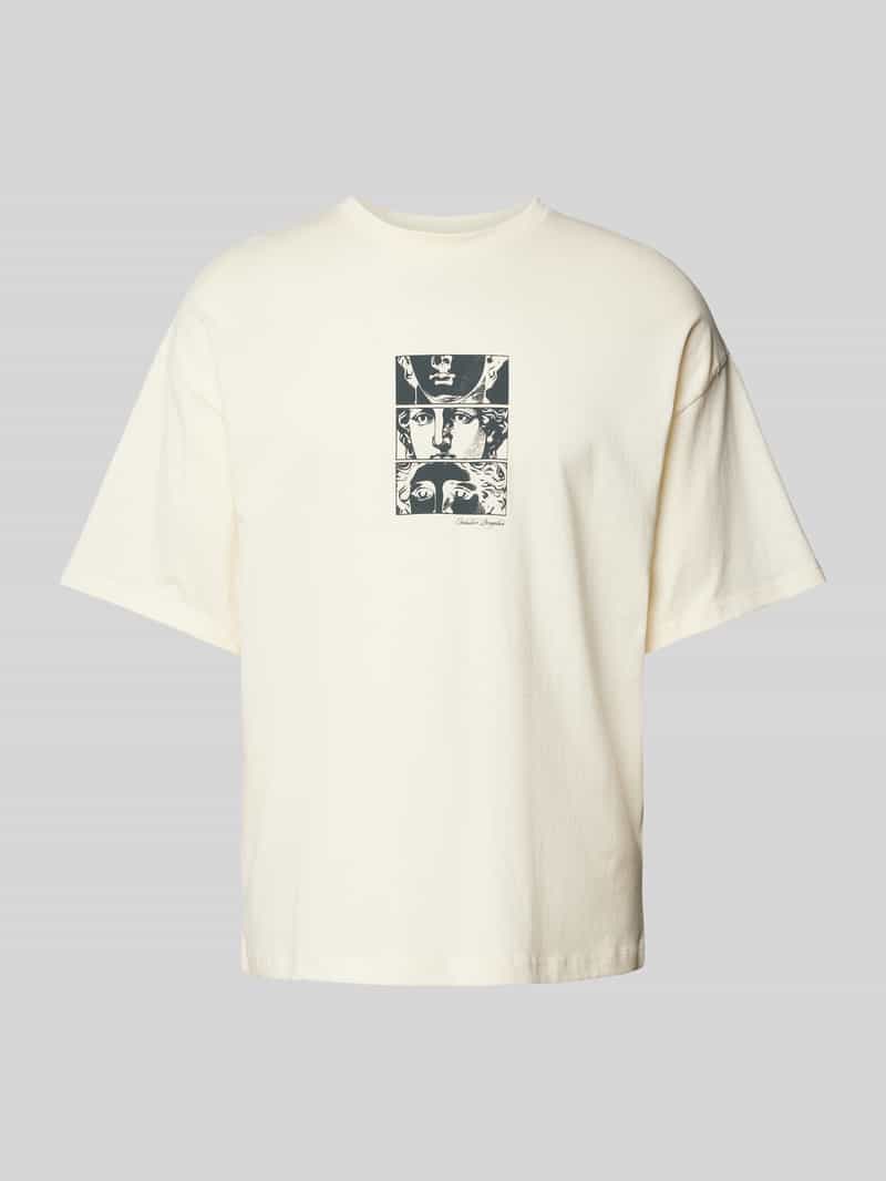 Selected Homme T-shirt met motiefprint