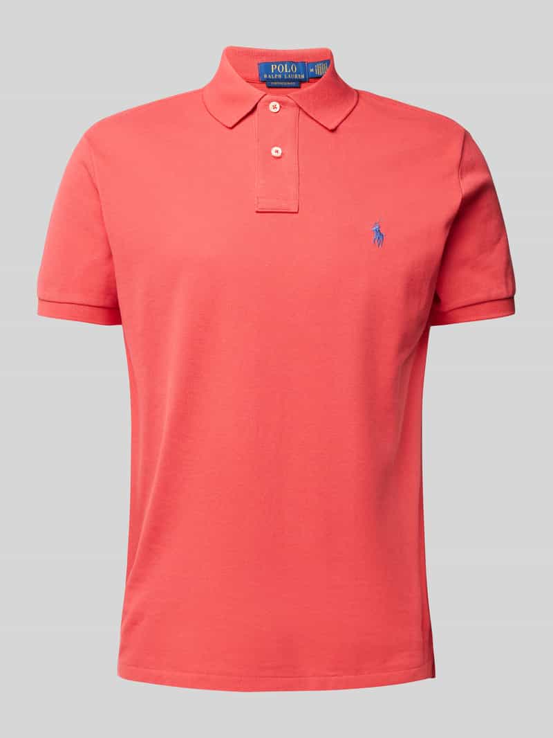 Polo Ralph Lauren Custom slim fit poloshirt van puur katoen