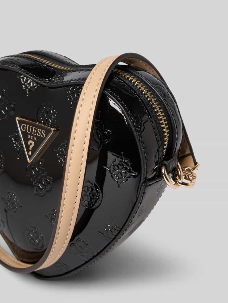 Guess Schoudertas met labeldetail model 'ARNELA MINI HEART'