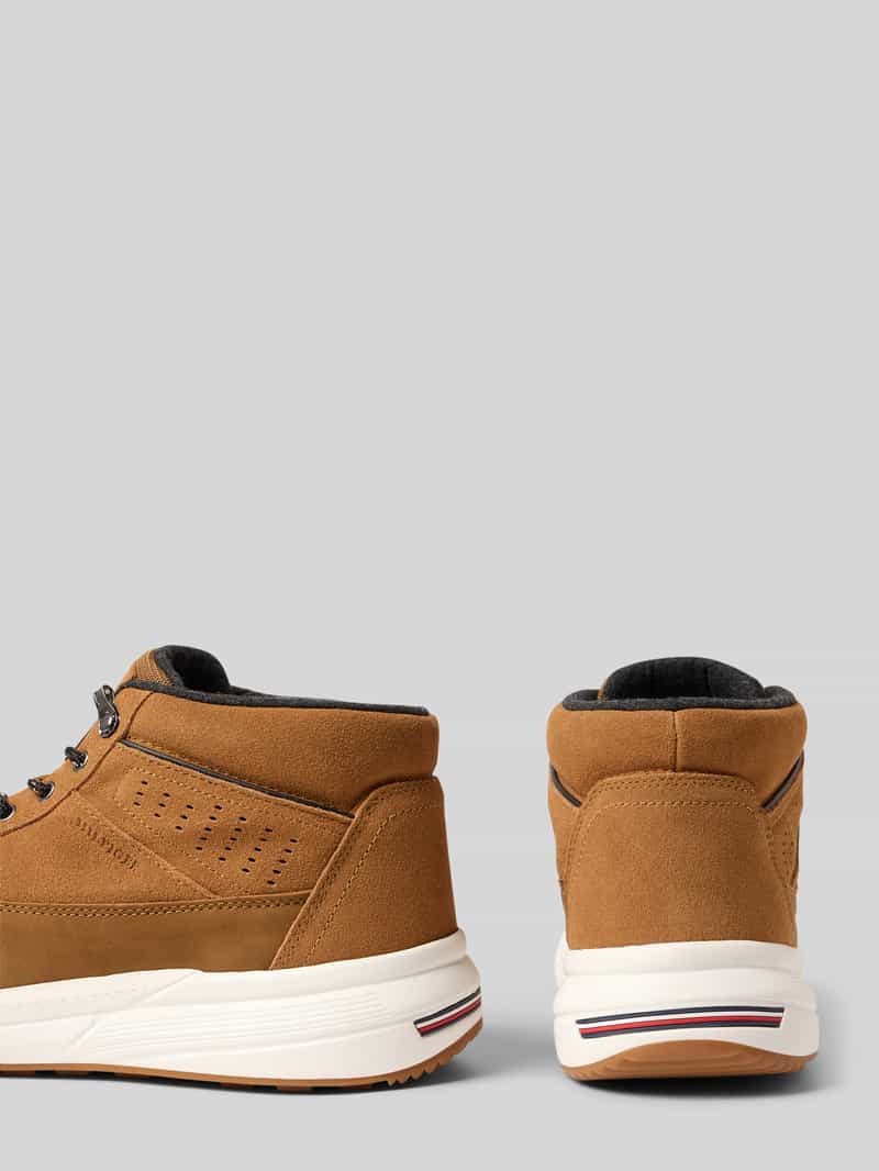 Tommy Hilfiger Hybride laarzen van echt runderleer