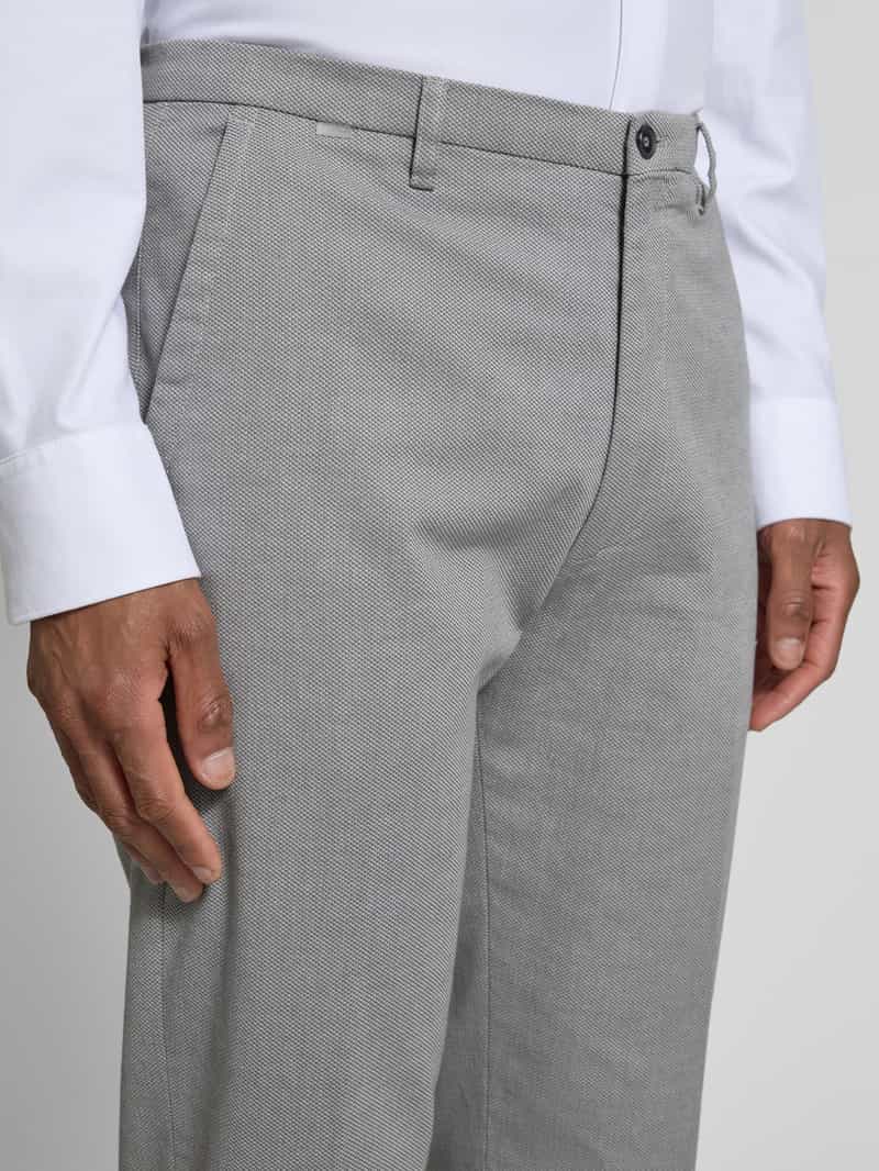 CINQUE Slim fit chino met structuurmotief model 'brody'