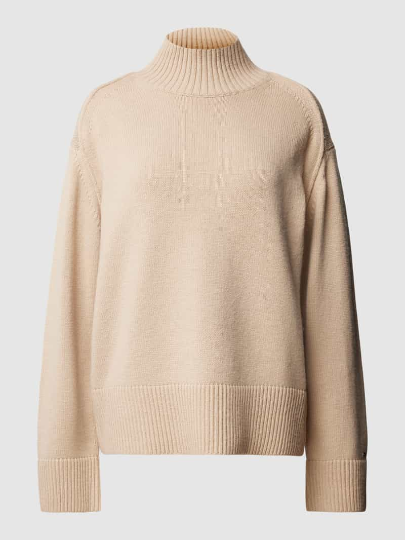 Tommy Hilfiger Gebreide pullover met extra brede schouders