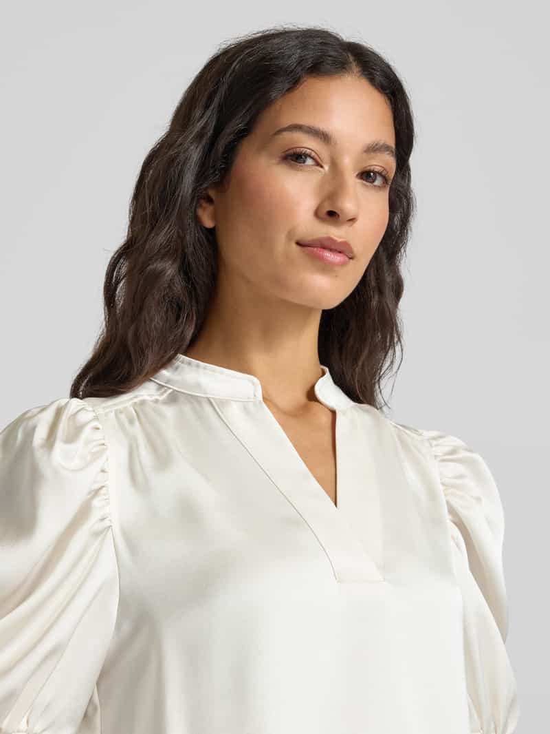 NEO NOIR Regular fit blouseshirt met pofmouwen model 'Roella'