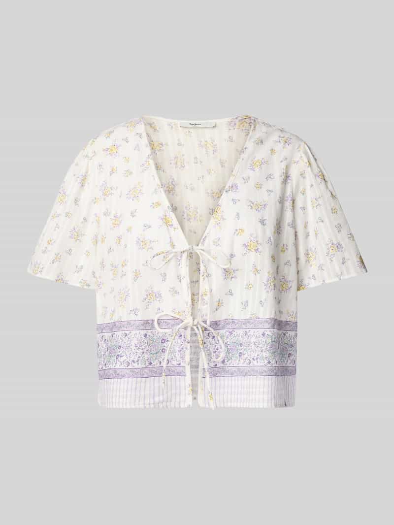 Pepe Jeans Relaxed fit blouseshirt van puur katoen model 'LILIANA'