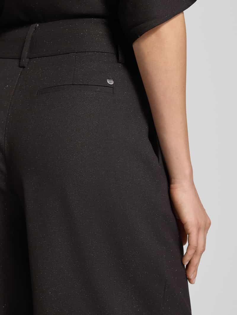 MOS MOSH Broek met wijde pijpen en steekzakken model 'Evie Bellevue'