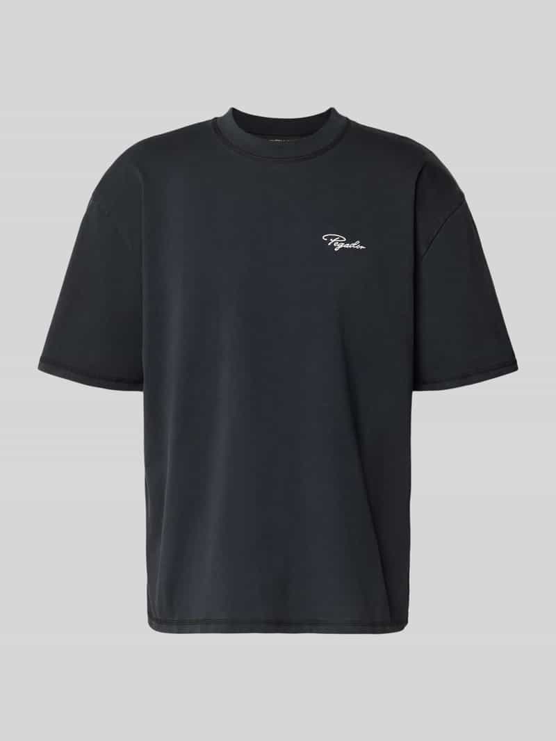 Pegador Oversized T-shirt met labelstitching model 'Signar'