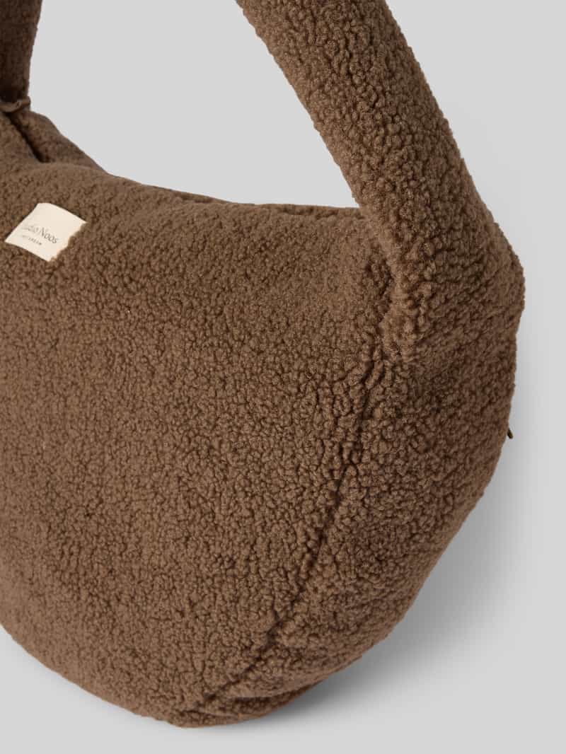 STUDIO NOOS Handtas van teddybont met labeldetail