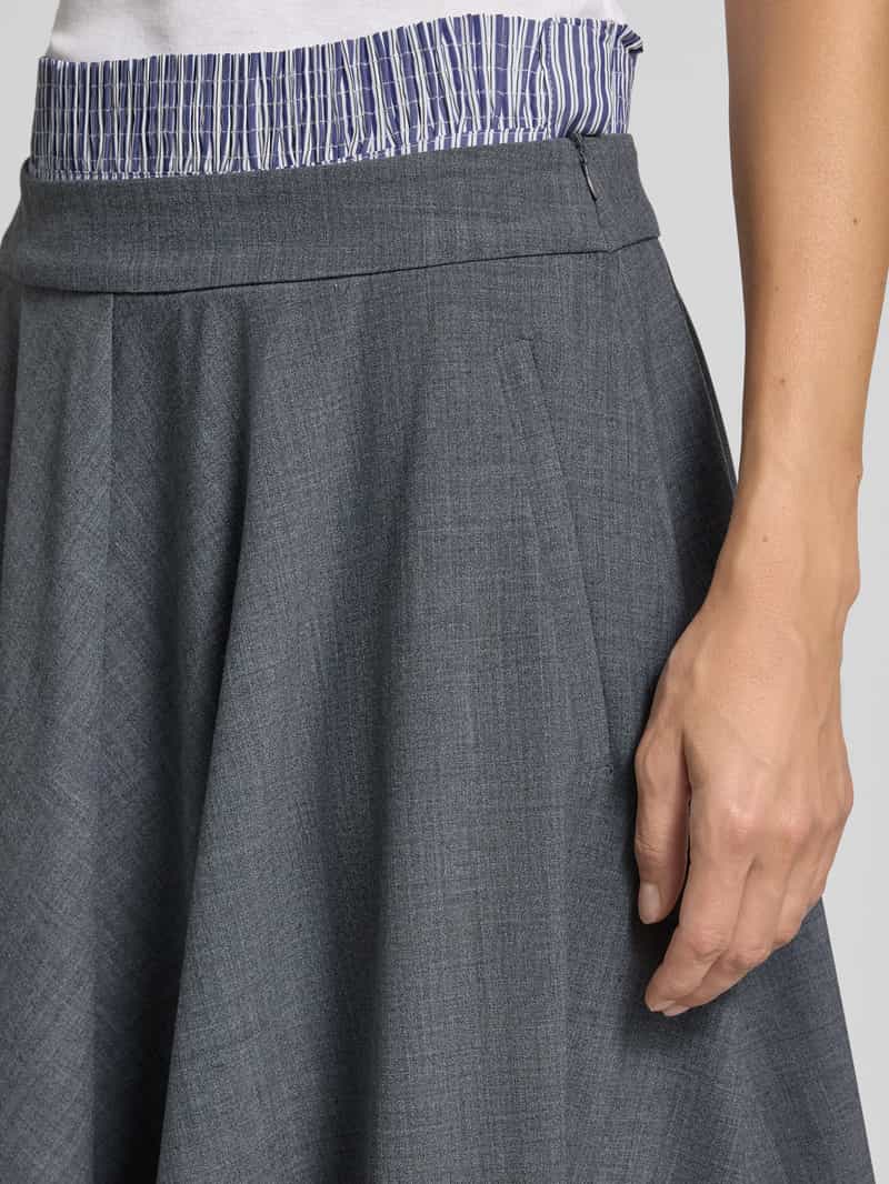 Marella Maxirok met stolpplooien model 'ELOGIO'