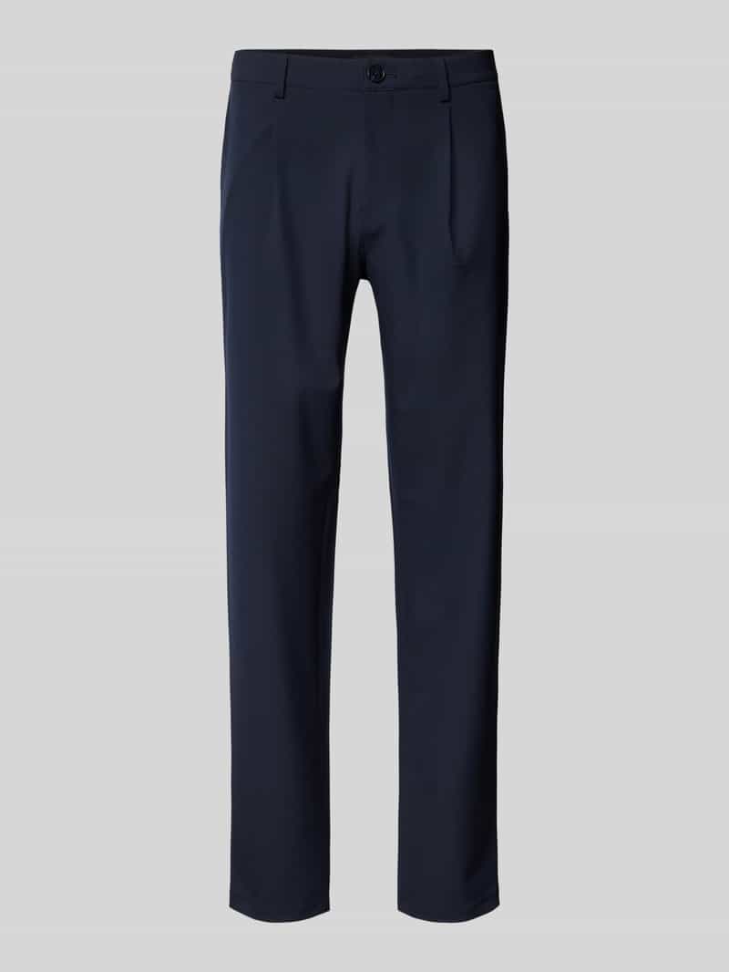 Matinique Pantalon met knoop- en ritssluiting model 'Kian'