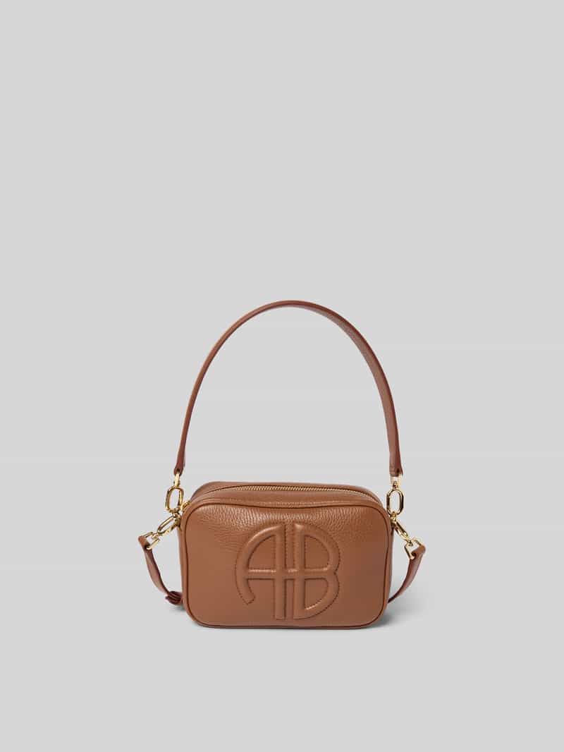 Handtas met labeldetail