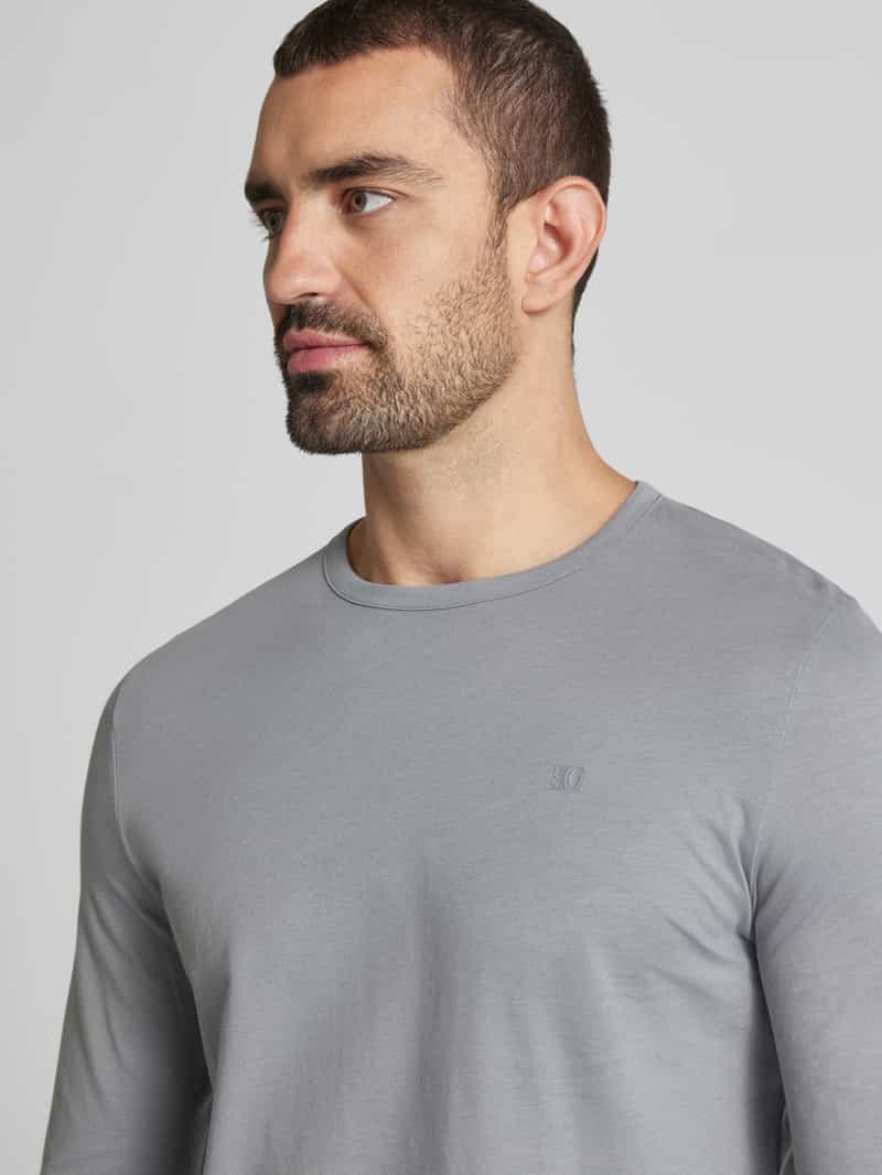 s.Oliver RED LABEL Regular fit shirt met lange mouwen van puur katoen