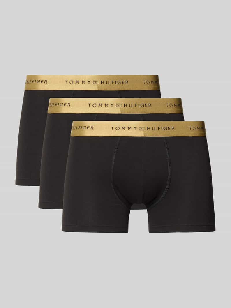 Tommy Hilfiger Regular fit boxershort van katoenmix in een set van 3 stuks