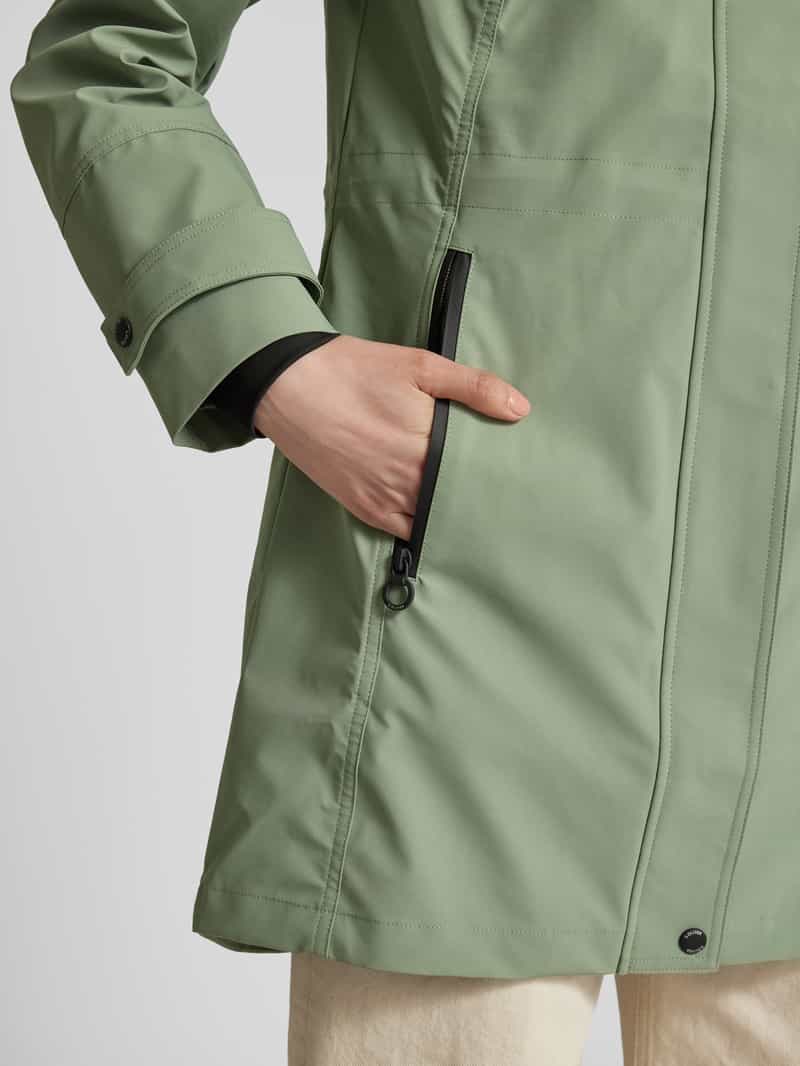 s.Oliver RED LABEL Regular fit lange parka met waterafstotende functie