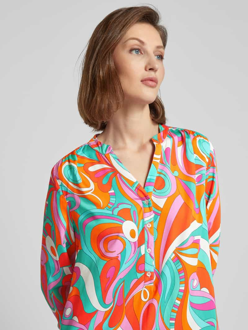 Emily Van den Bergh Knielange tuniekjurk met all-over print