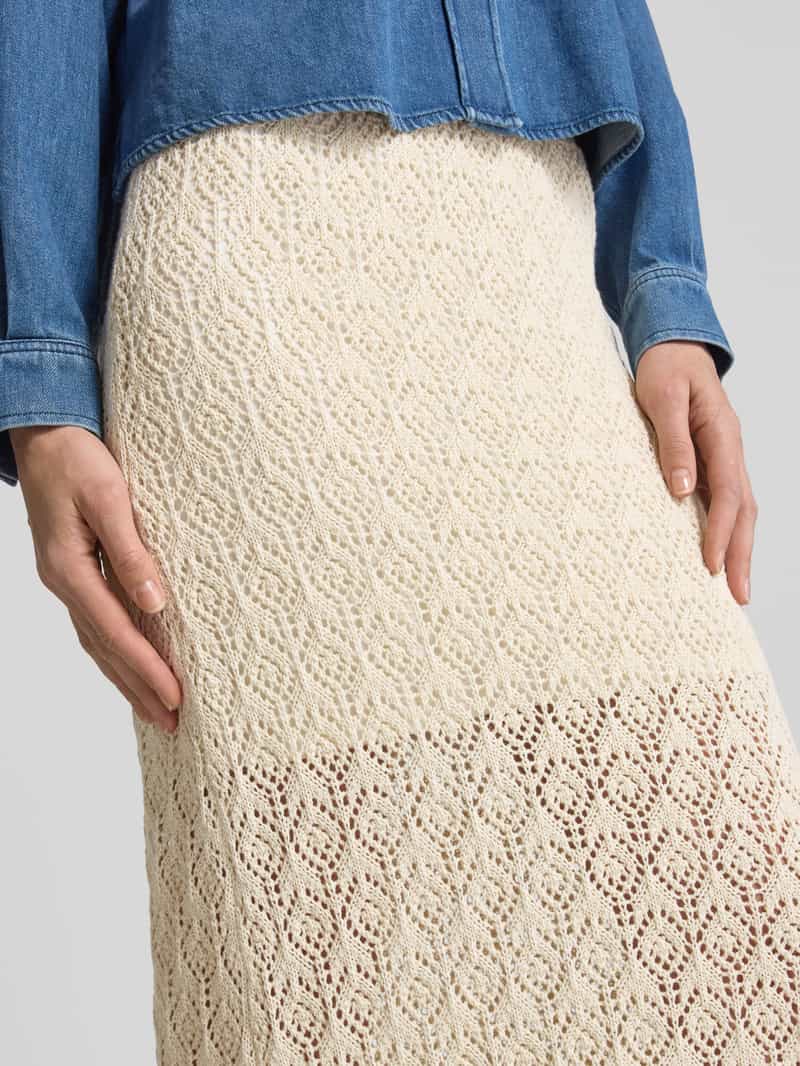 Selected Femme Maxirok met elastische band model 'NIVA'