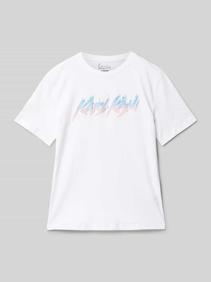 Karl Kani T-shirt met labelprint