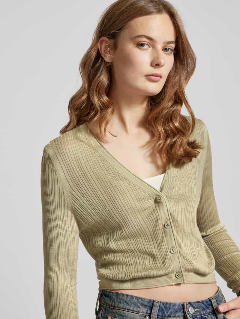 QS Cardigan in riblook