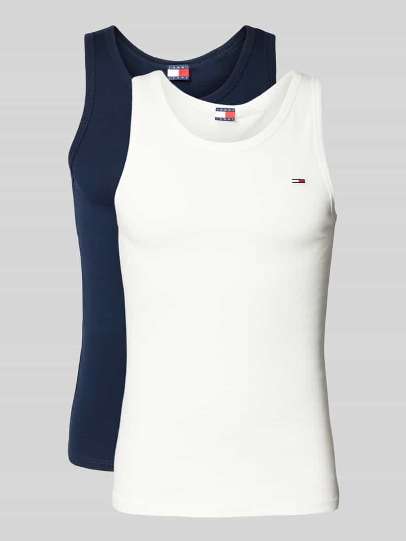 Tommy Jeans Tanktop met labelstitching