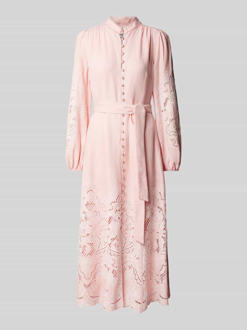 Forever New Linnen cocktailjurk met kant