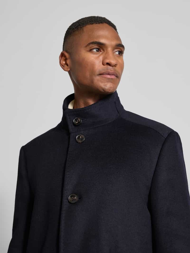 JOOP! Collection Lange wollen jas met kasjmier model 'MARON'
