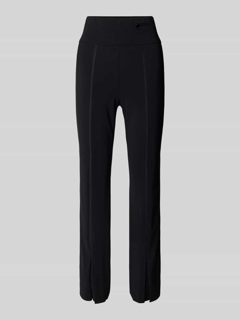 Marc Cain Femine fit broek met brede elastische band