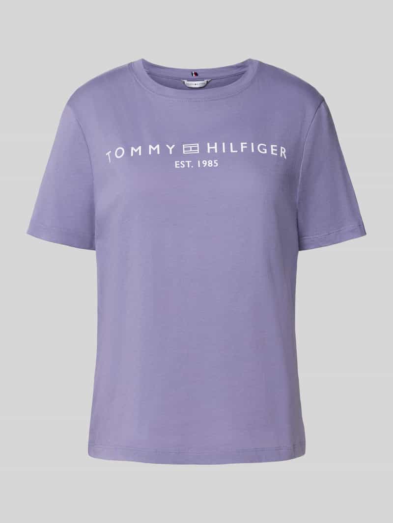 Tommy Hilfiger Regular fit T-shirt van puur katoen