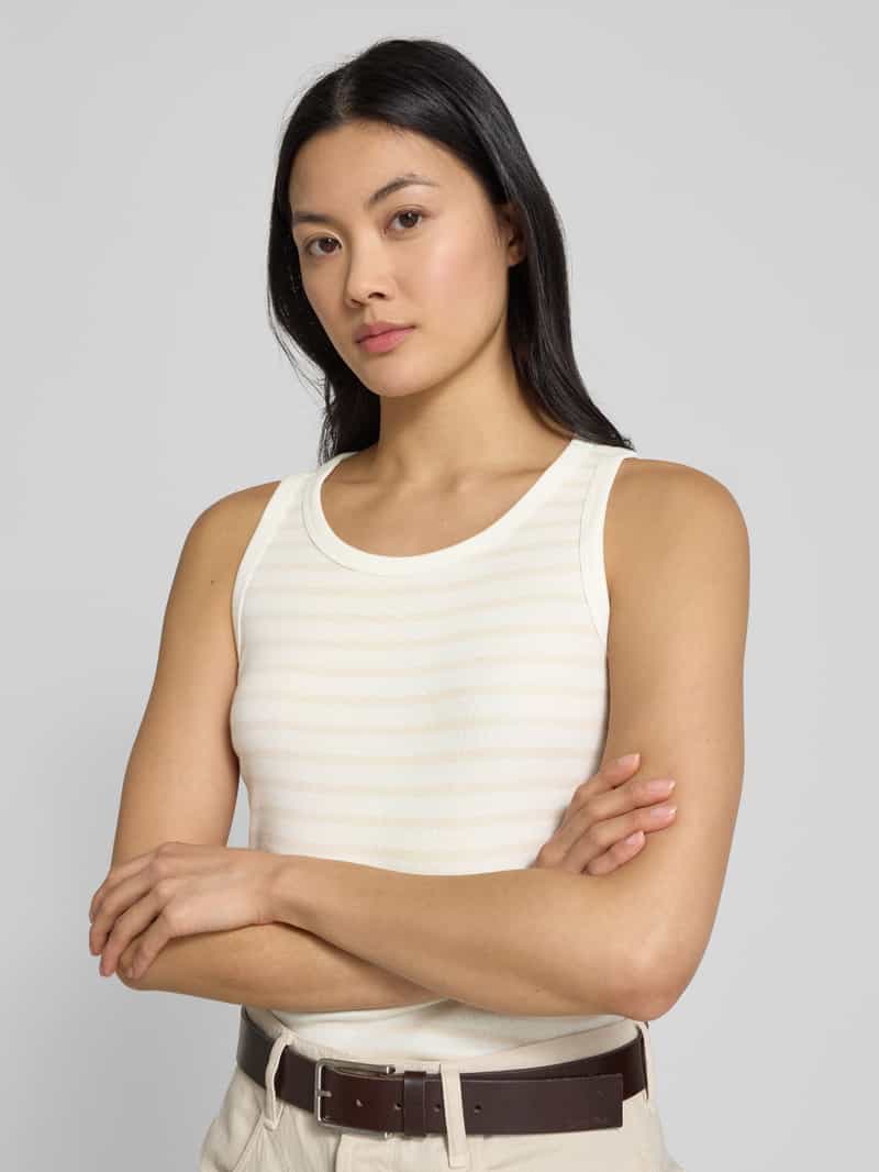 s.Oliver RED LABEL Regular fit tanktop van katoenmix