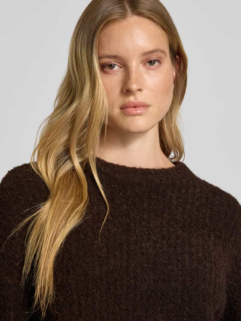 Vero Moda Relaxed fit gebreide pullover met wol model 'CARMEN'