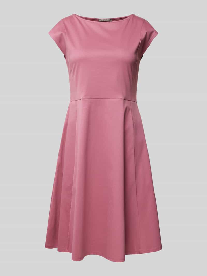 Christian Berg Woman Selection Knielange jurk met boothals