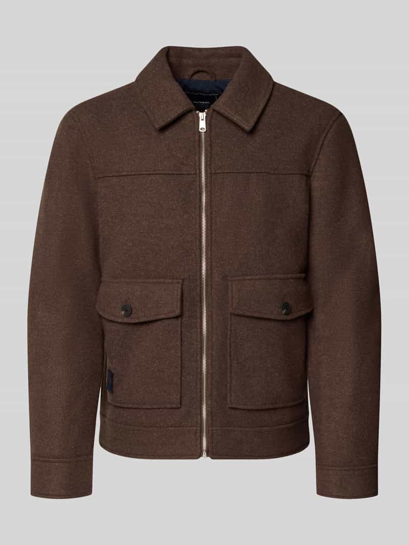 MCNEAL Regular fit jack met viscose