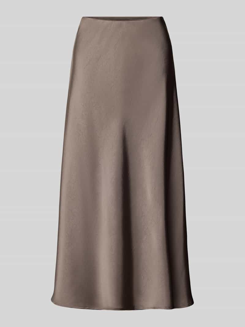 Midirok met elastische tailleband model 'Bovary'