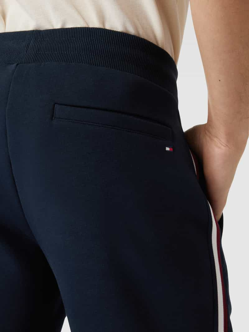 Tommy Hilfiger Sweatpants met galonstrepen model 'GLOBAL STRIPE'