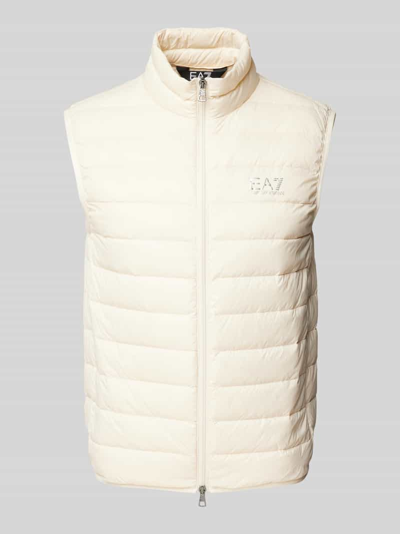 EA7 Emporio Armani Bodywarmer met vulling van dons en veren