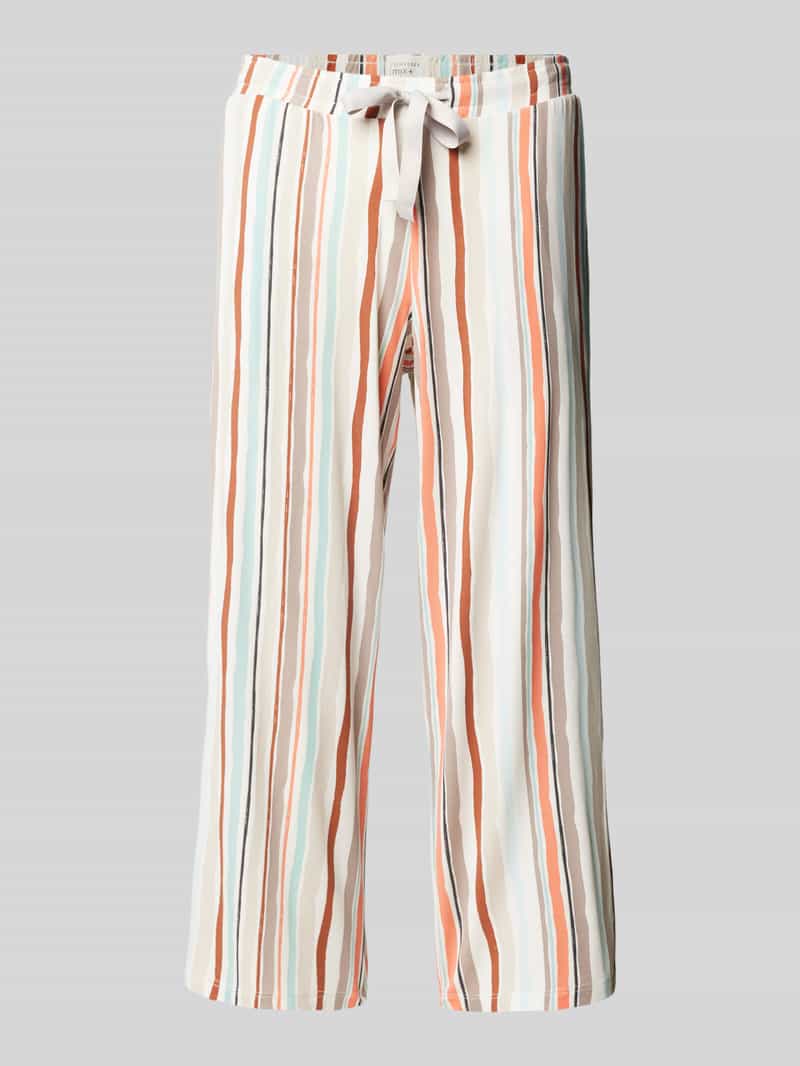 Schiesser Regular fit pyjamabroek met tunnelkoord model 'Mix & Relax'