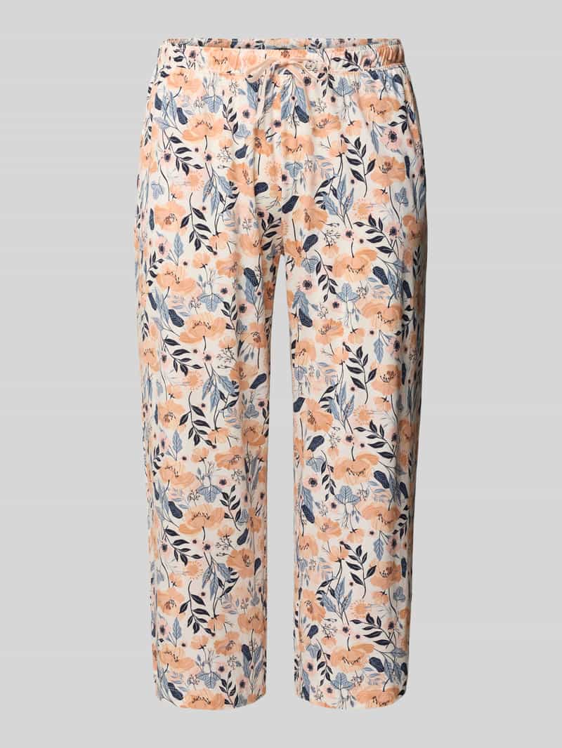 Lascana Relaxed fit pyjamabroek met verkort model