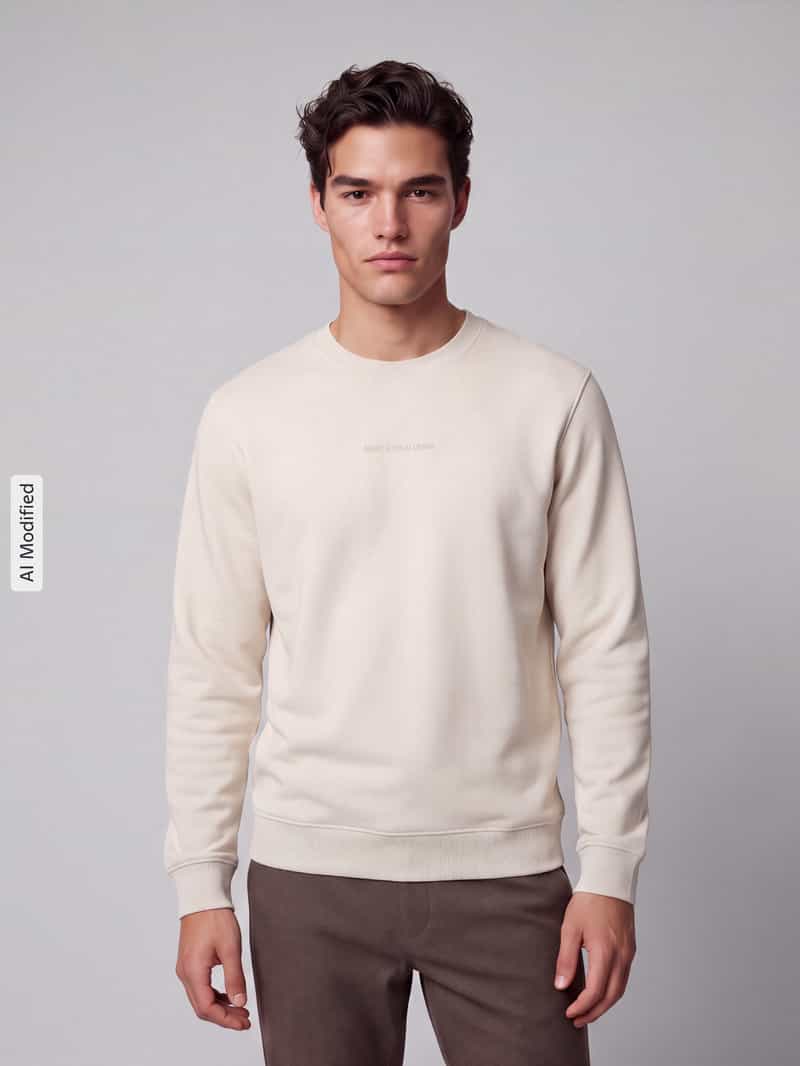 Marc O'Polo DENIM regular fit sweatshirt van puur katoen